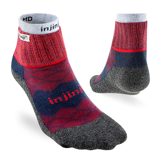 Men's Liner + Runner Mini‑Crew Brick